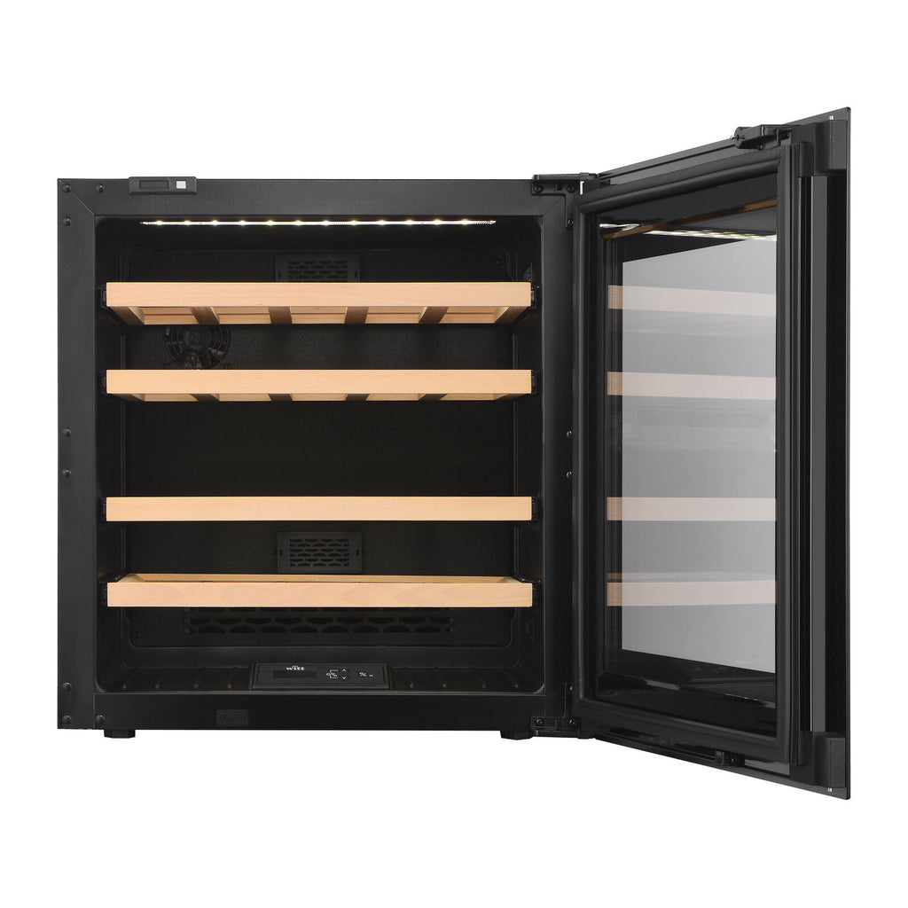 Witt Wine WI6060T-1B30 Integrert vinskap Svart