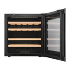 Witt Wine WI6060T-1B30 Integrert vinskap Svart