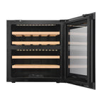 Witt WI6060T-2B26 Integrert vinskap Svart