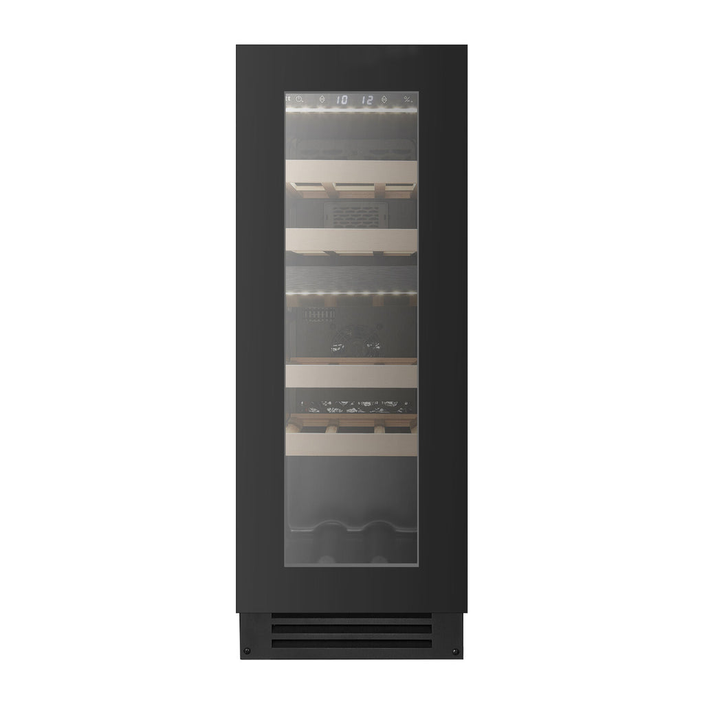 Witt Wine WU3082T2-2B17 Integrert vinskap Svart