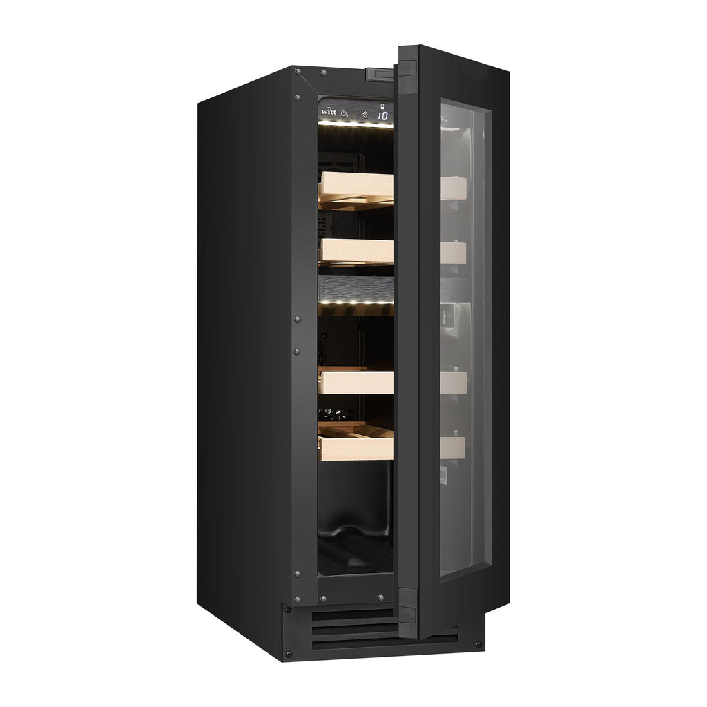 Witt Wine WU3082T2-2B17 Integrert vinskap Svart