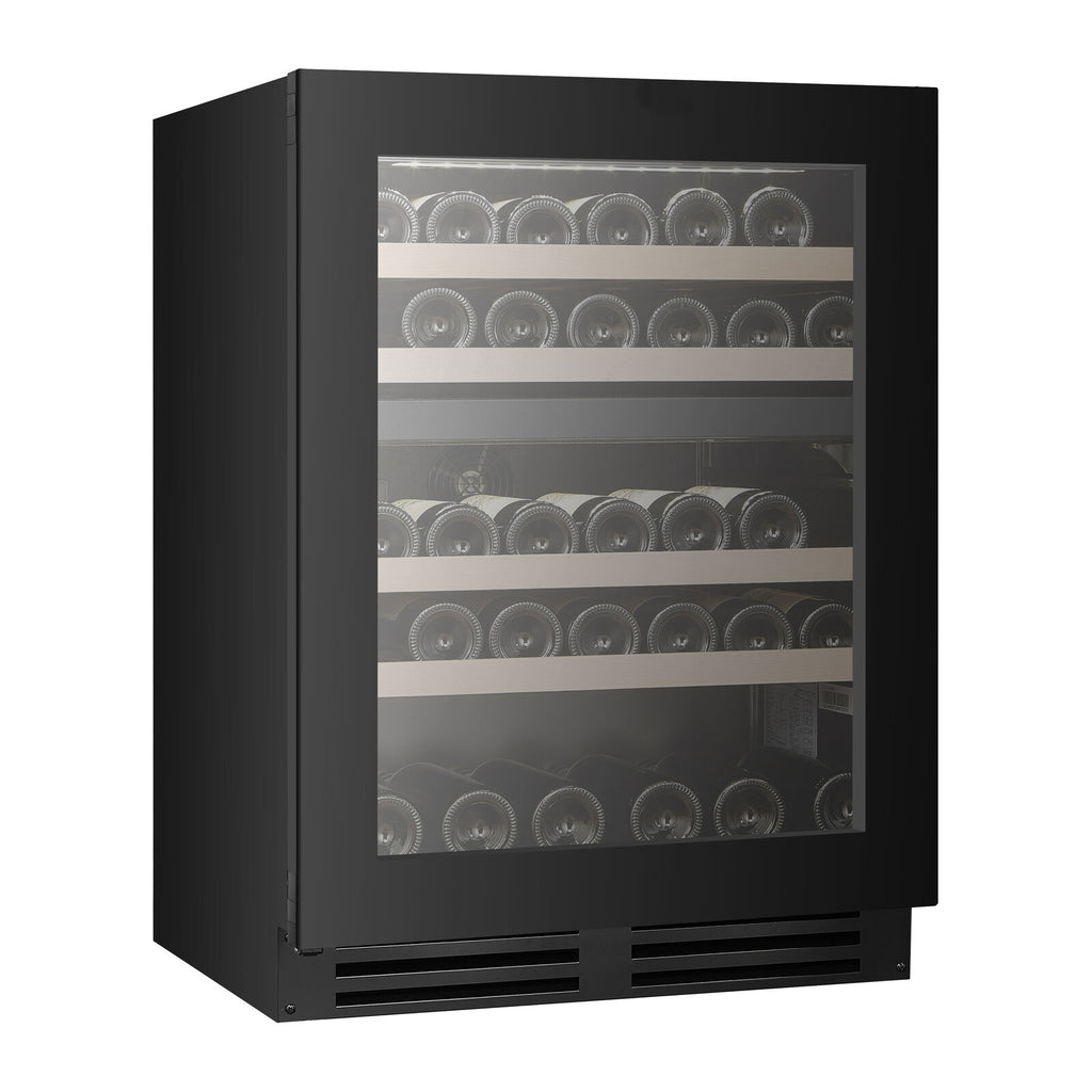 Witt Wine WU6082T2-2B39 Integrert vinskap Svart