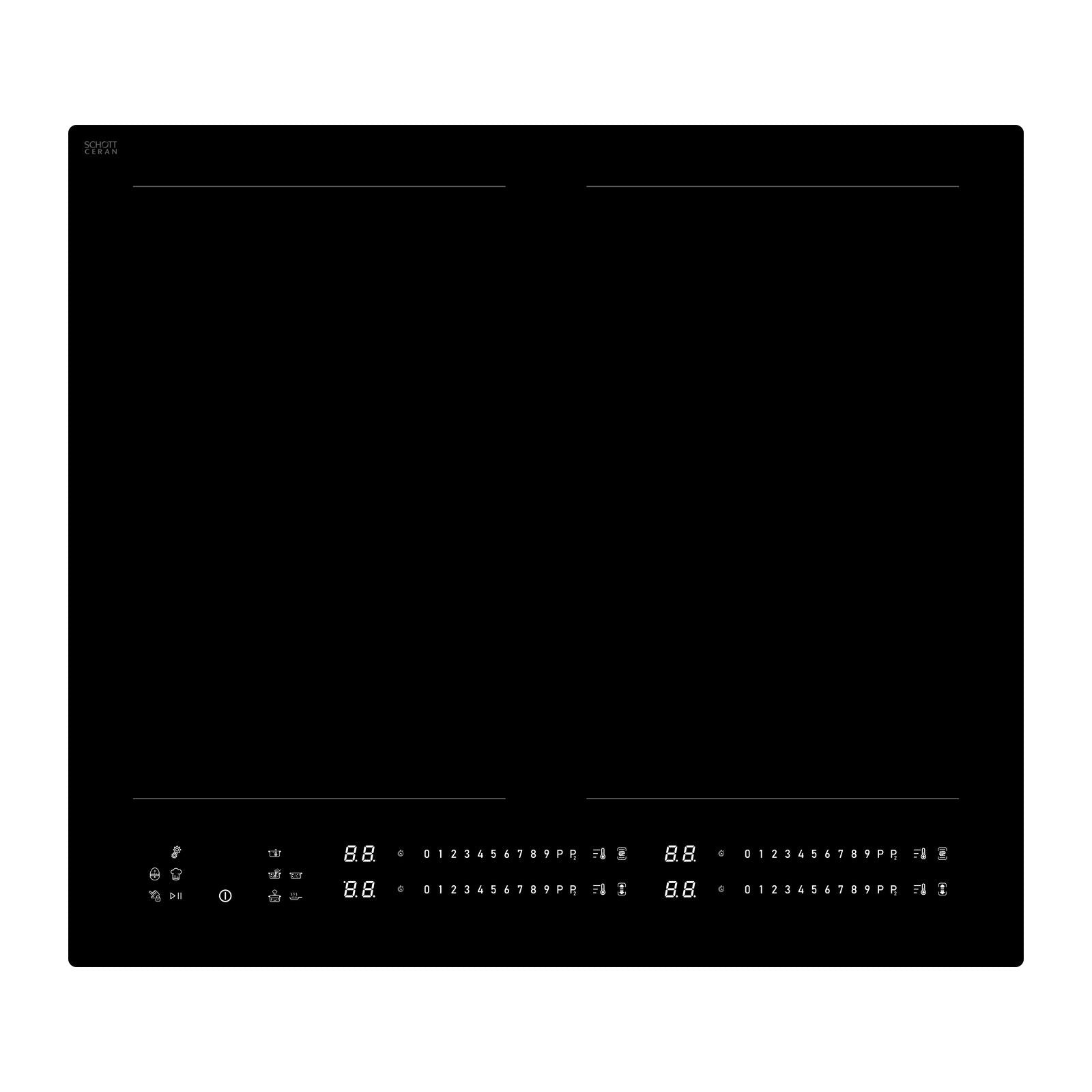 Witt WIP 60 ICW  Induction hob Black