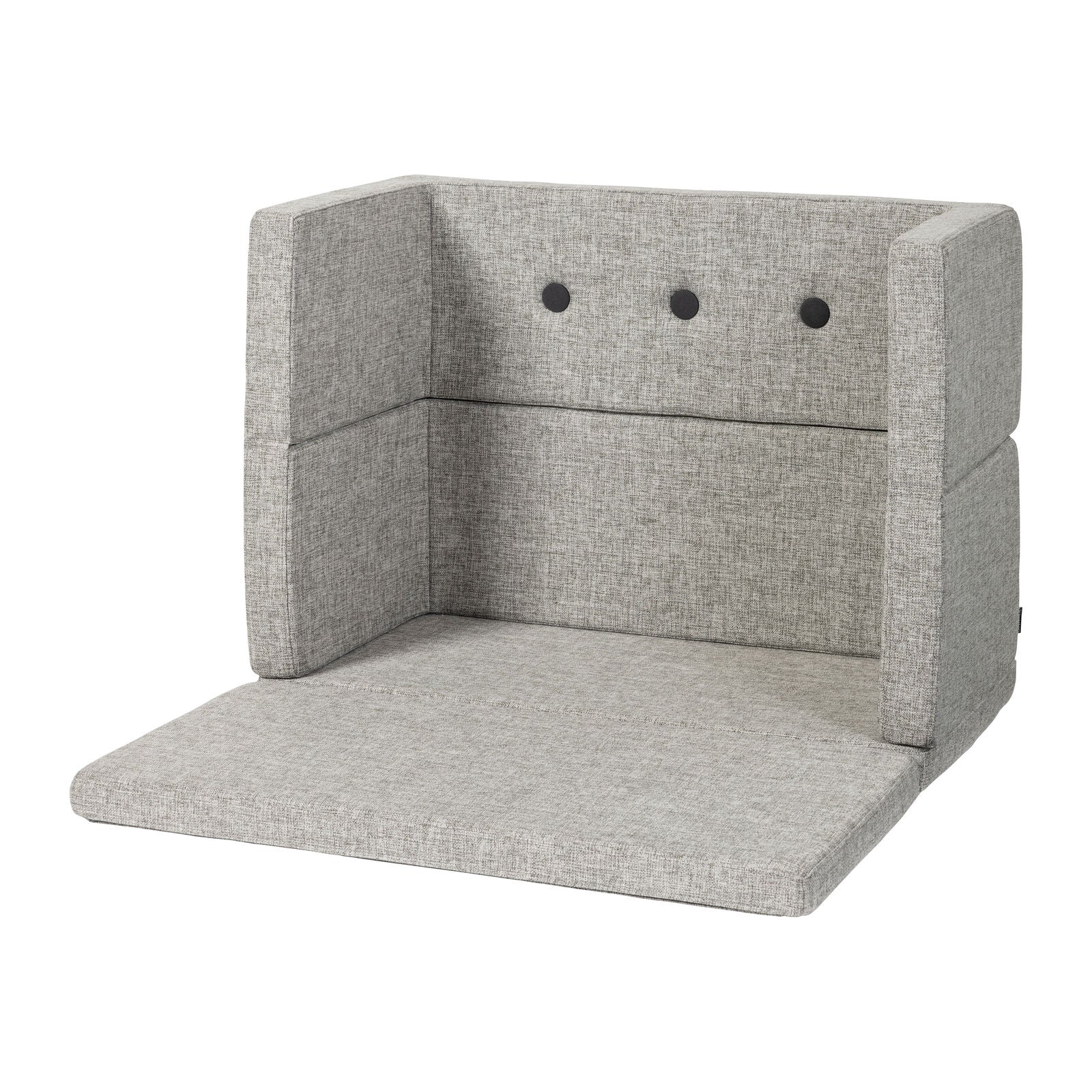 By KlipKlap Play Fold Square Multi Grey w. Grey