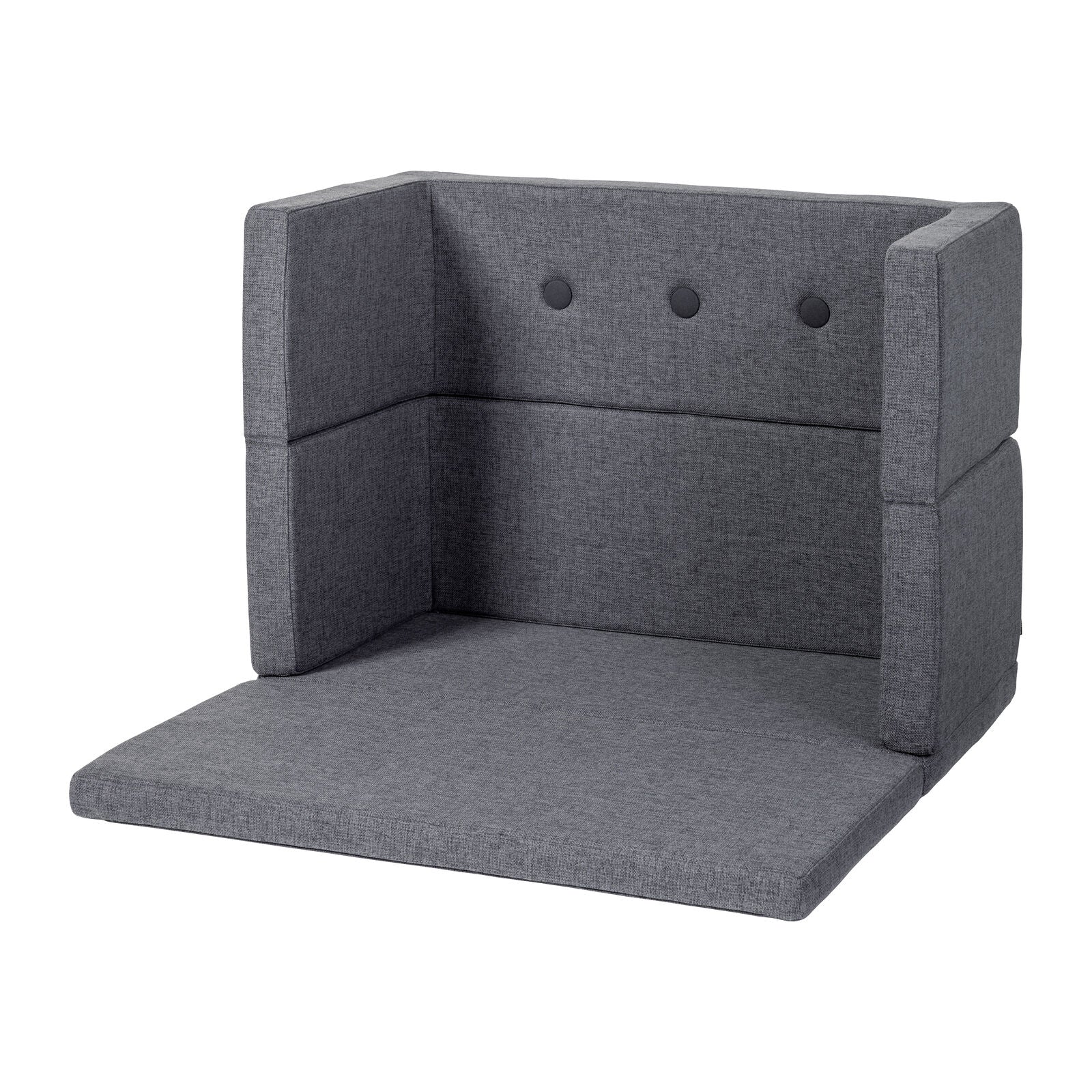 By KlipKlap Play Fold Square Blue Grey w. Grey