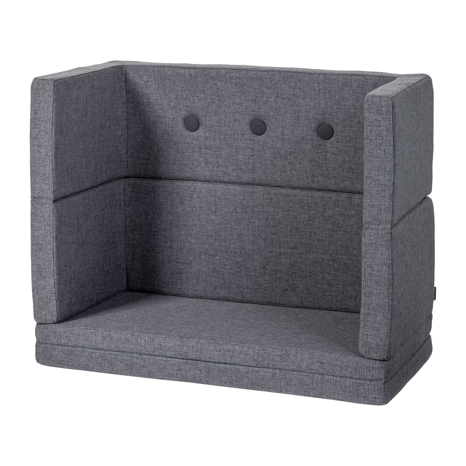 By KlipKlap Play Fold Square Blue Grey w. Grey