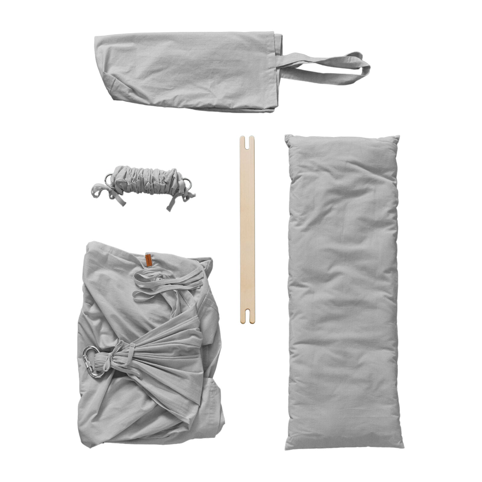 Membantu Basic Organic Baby Hammock Grey