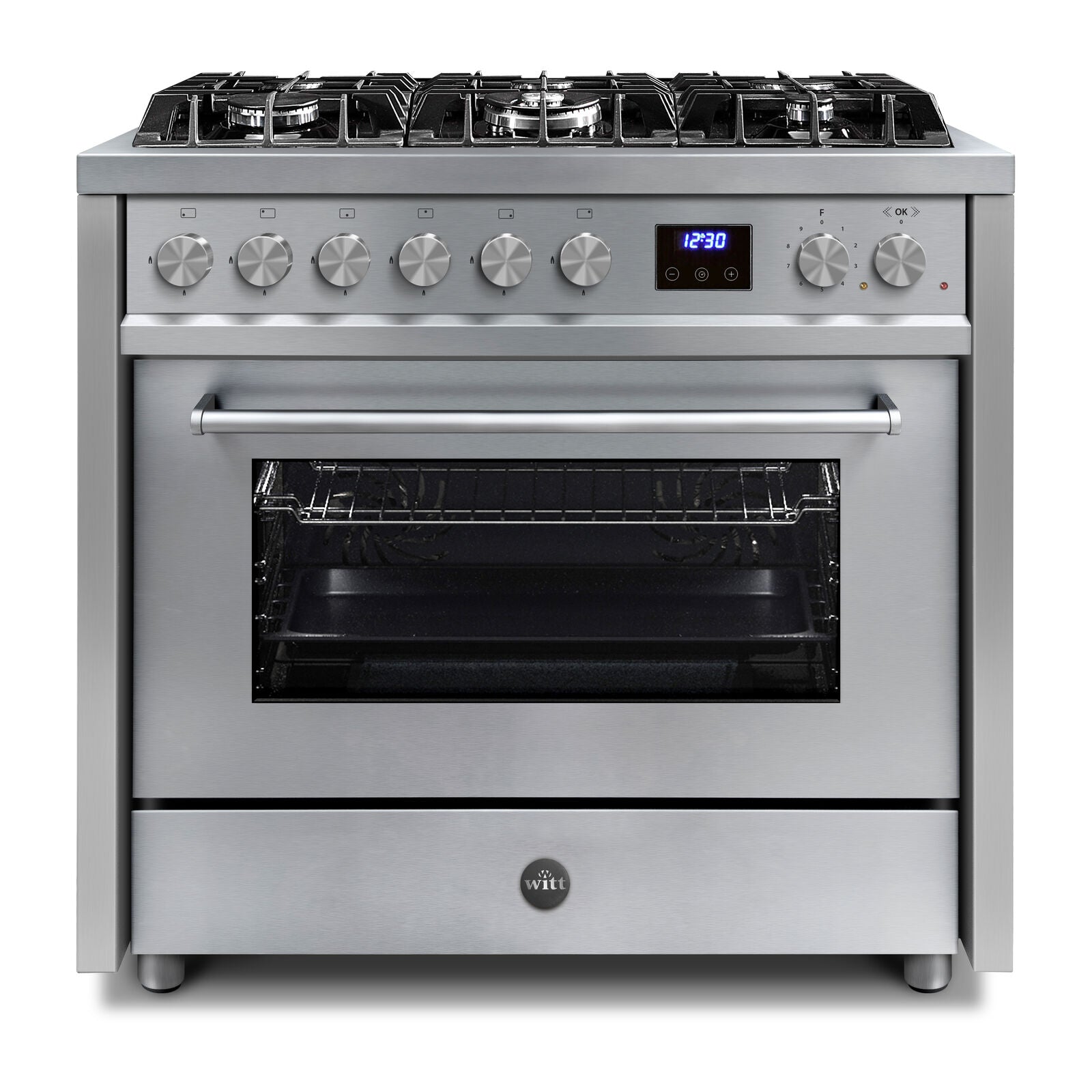Witt Embrace 90 Gas S Gas cooker Stainless steel