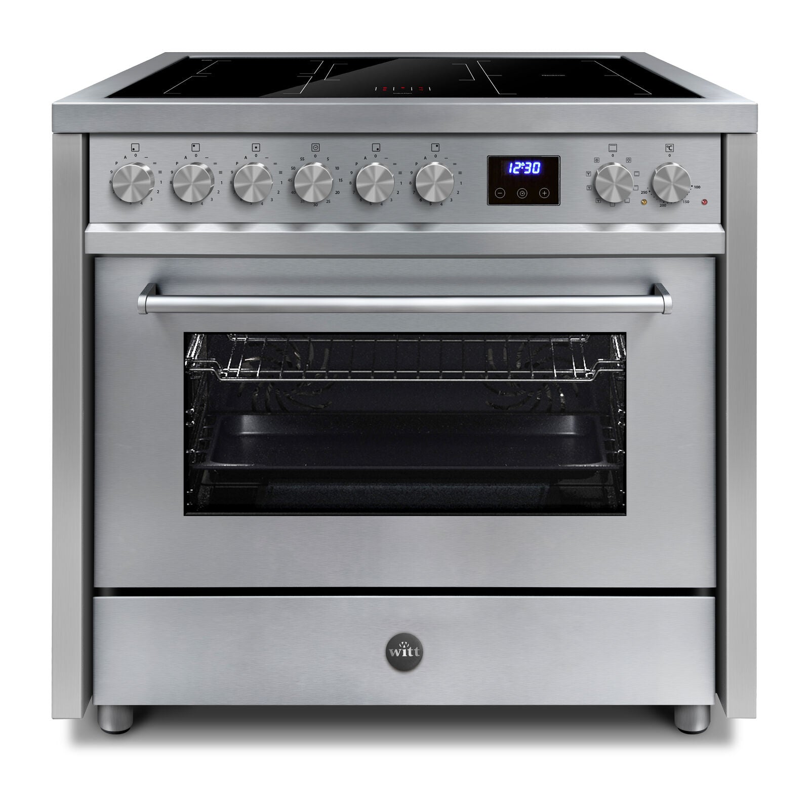 Witt Embrace 90 Induction S Induktionskomfur Rustfrit stål