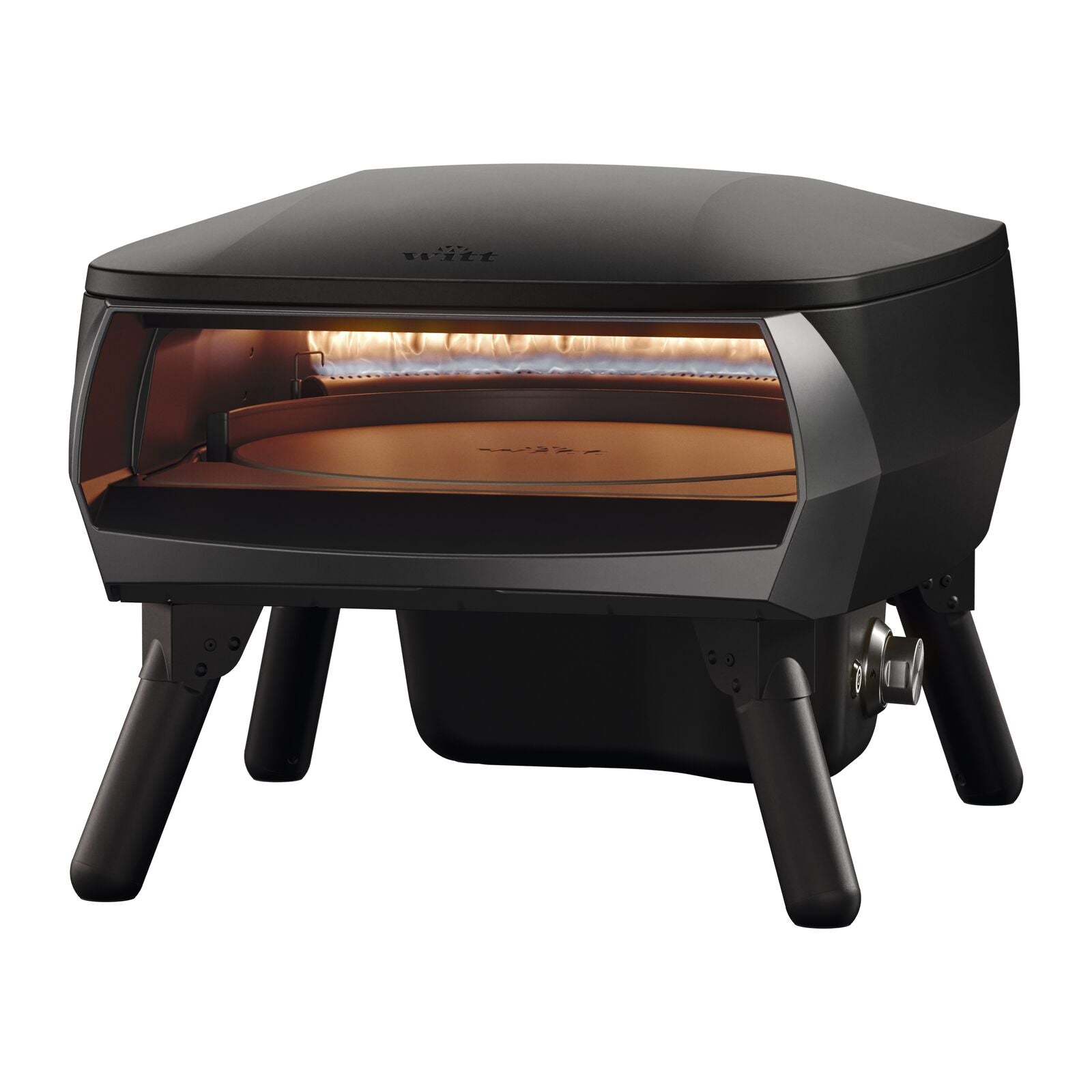 Witt PICCOLO Rotante 13" Mat Sort EU Pizzaovn Sort