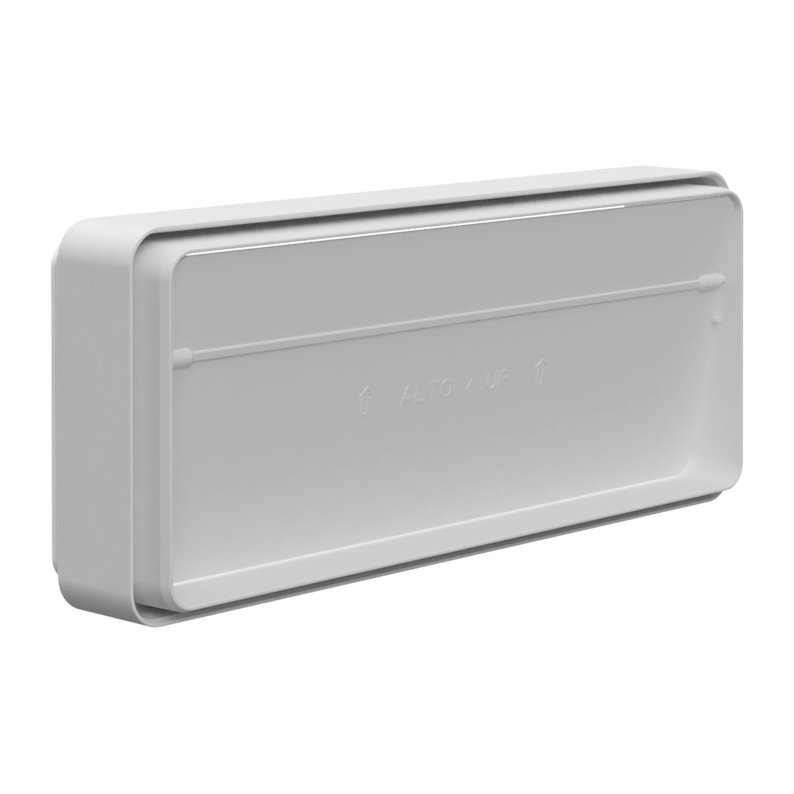 Witt IT401 tilbakeslagsventil, 220x90mm Hvit