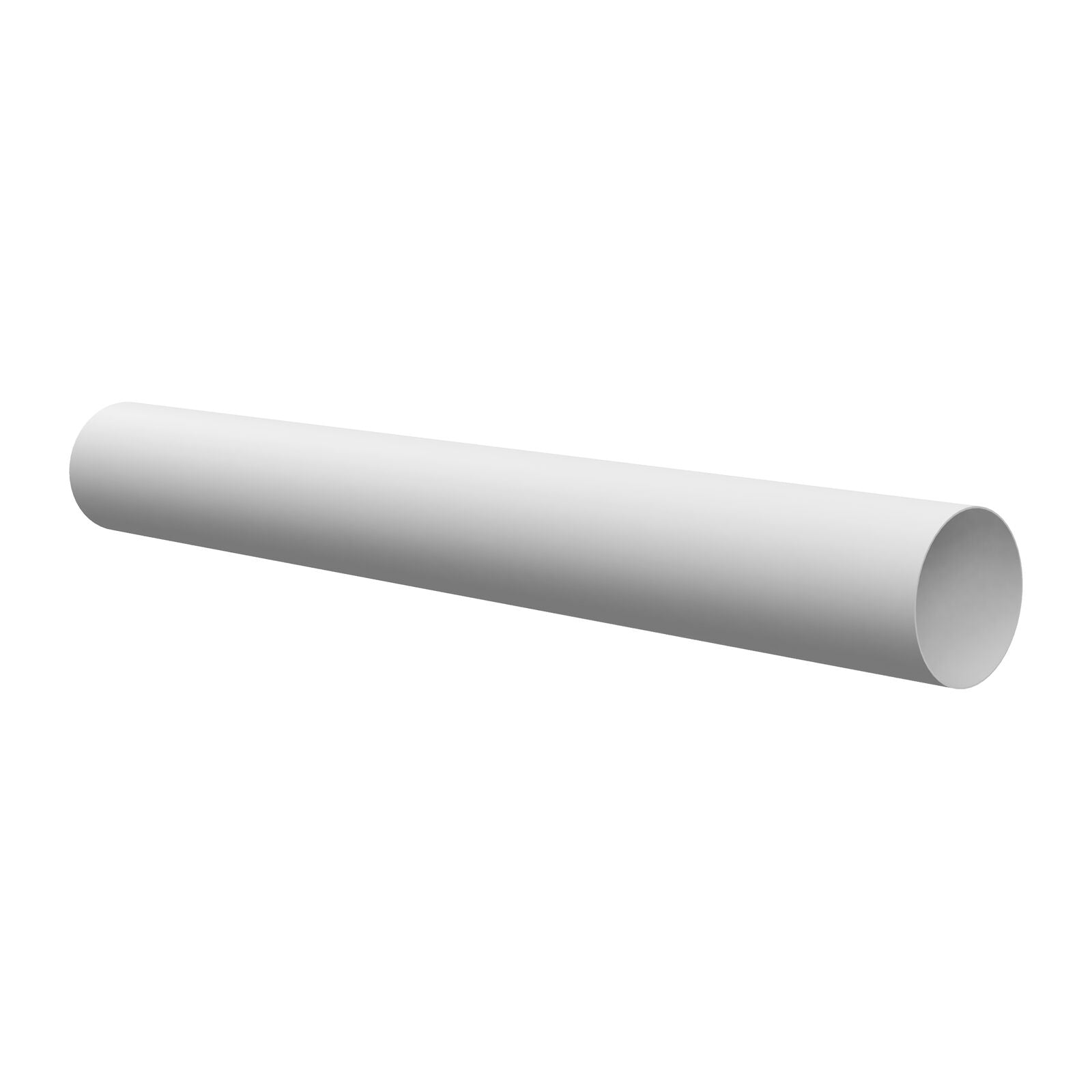 Witt IT202 Rundt rør, L.1200xØ150mm Hvit