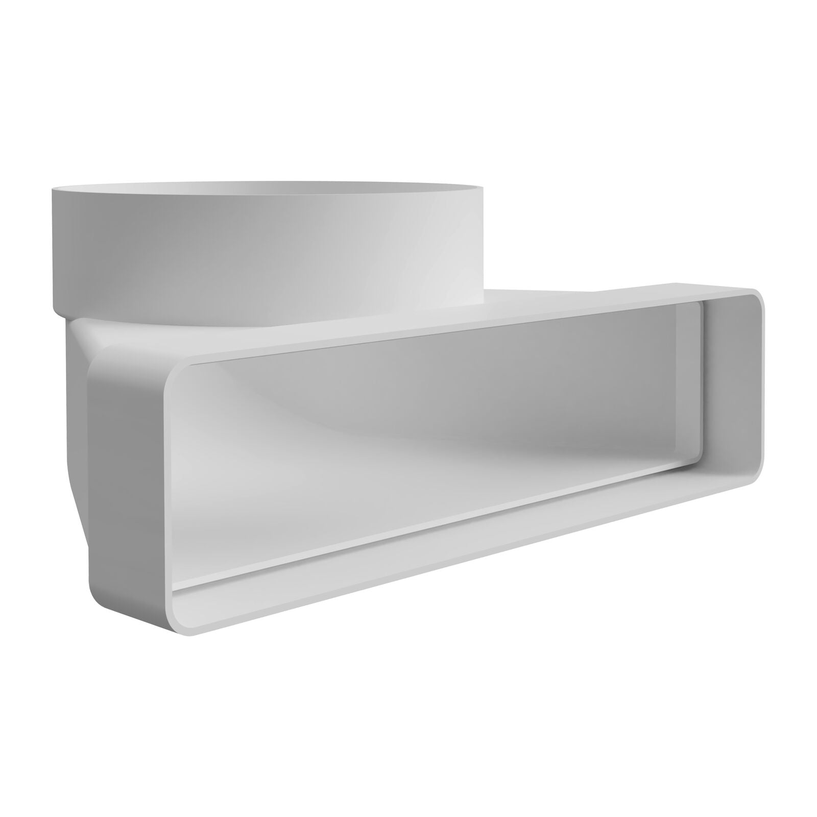 Witt IT003 Vertikal bend, 220x55mm Hvit