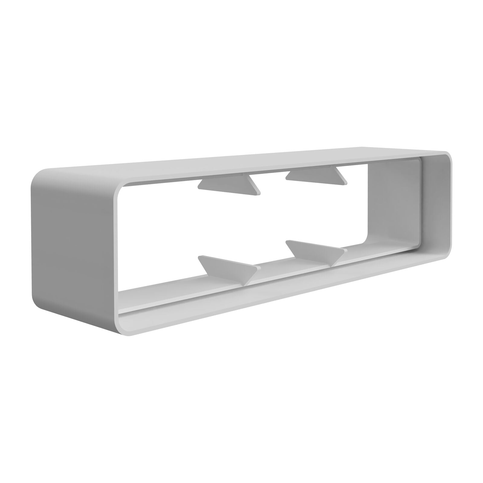 Witt IT307 Rektangulær kobling 220x55mm Hvit