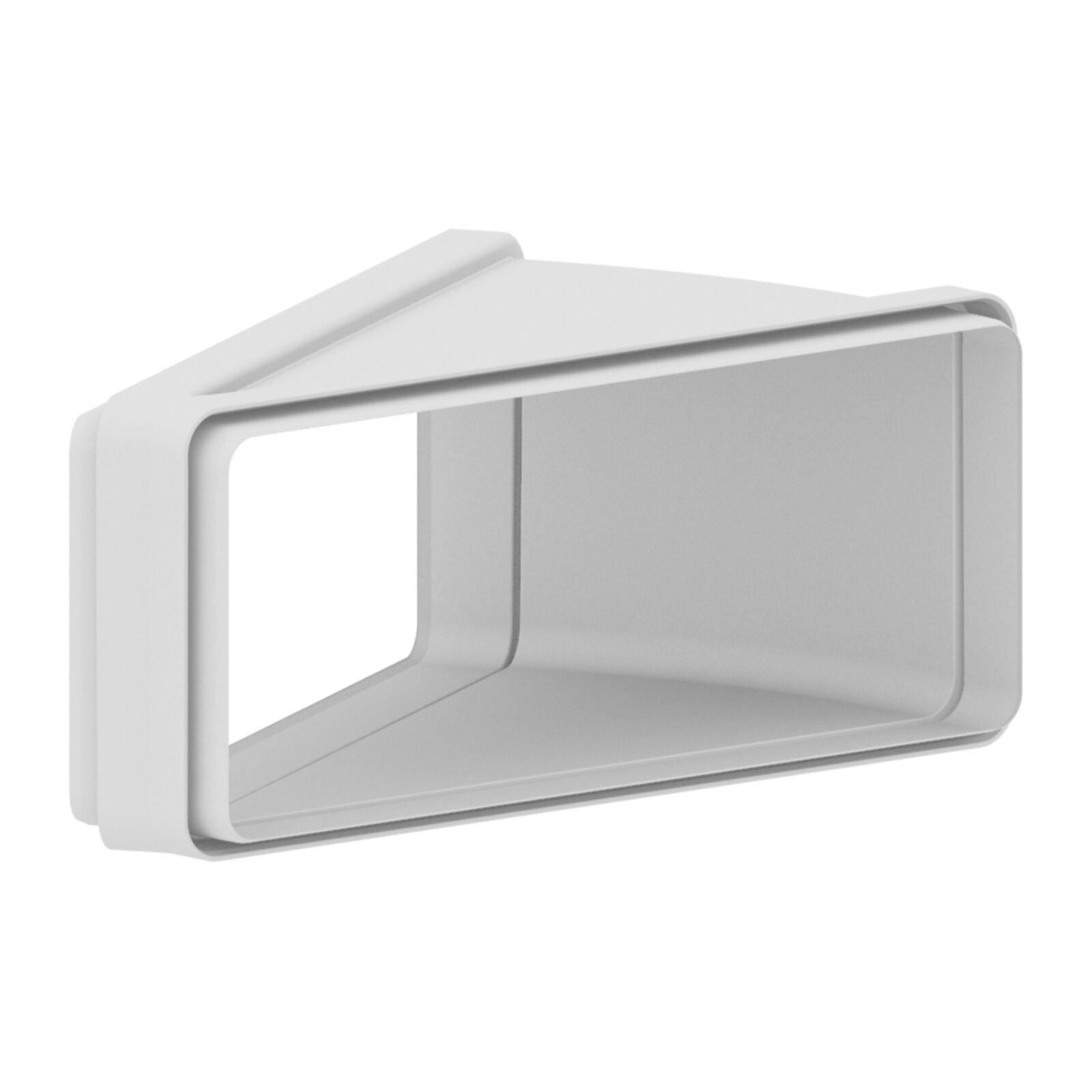 Witt IT103 45° vertikal bend, 220x90mm Hvit
