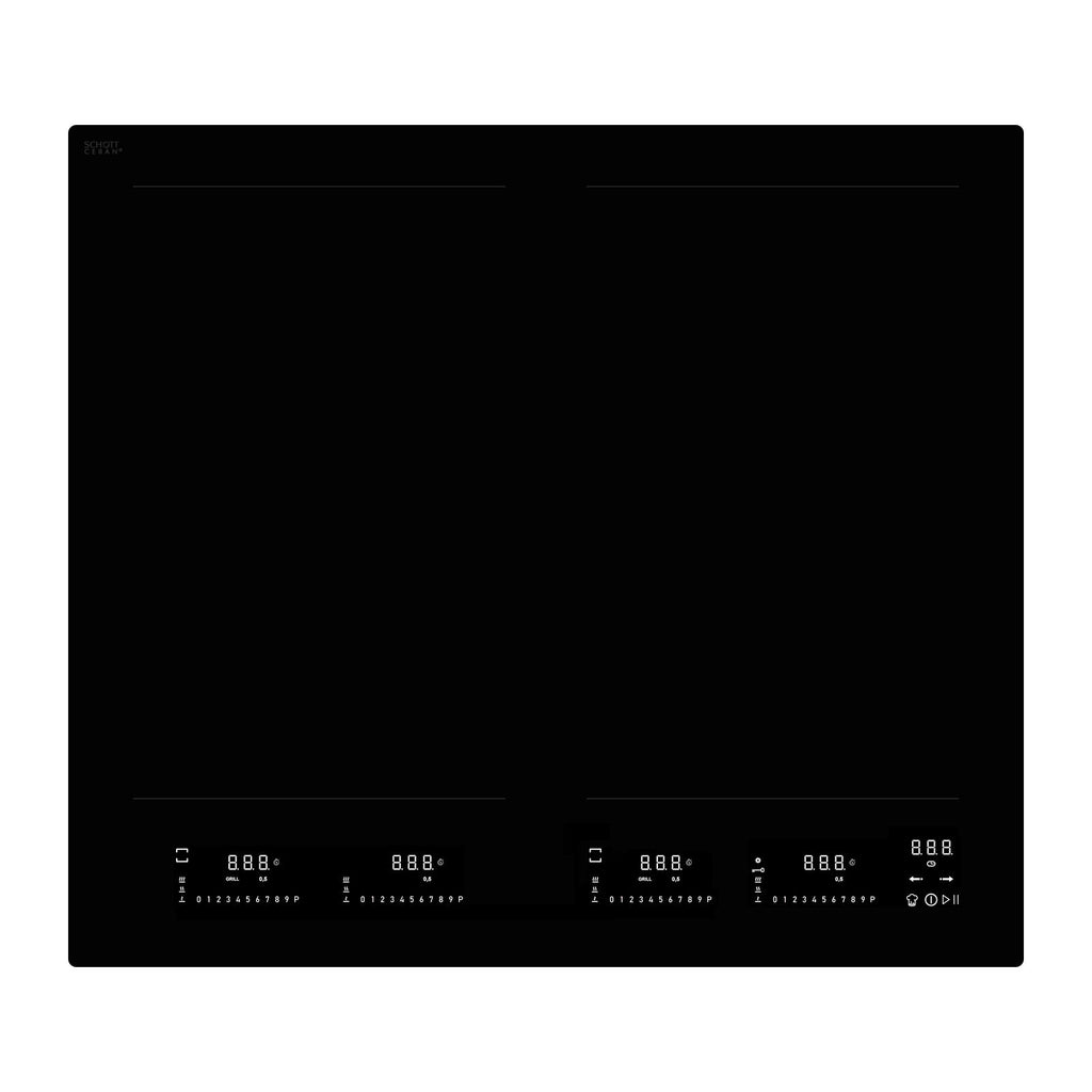 Witt WIP 60 EVW Induction hob Black