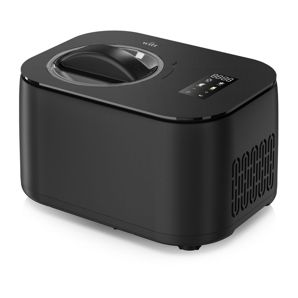 Witt Premium Iskremmaskin 1L. Svart Iskremmaskin Svart