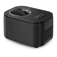 Witt Premium Eismaschine 1L. Schwarze Eismaschine Schwarz