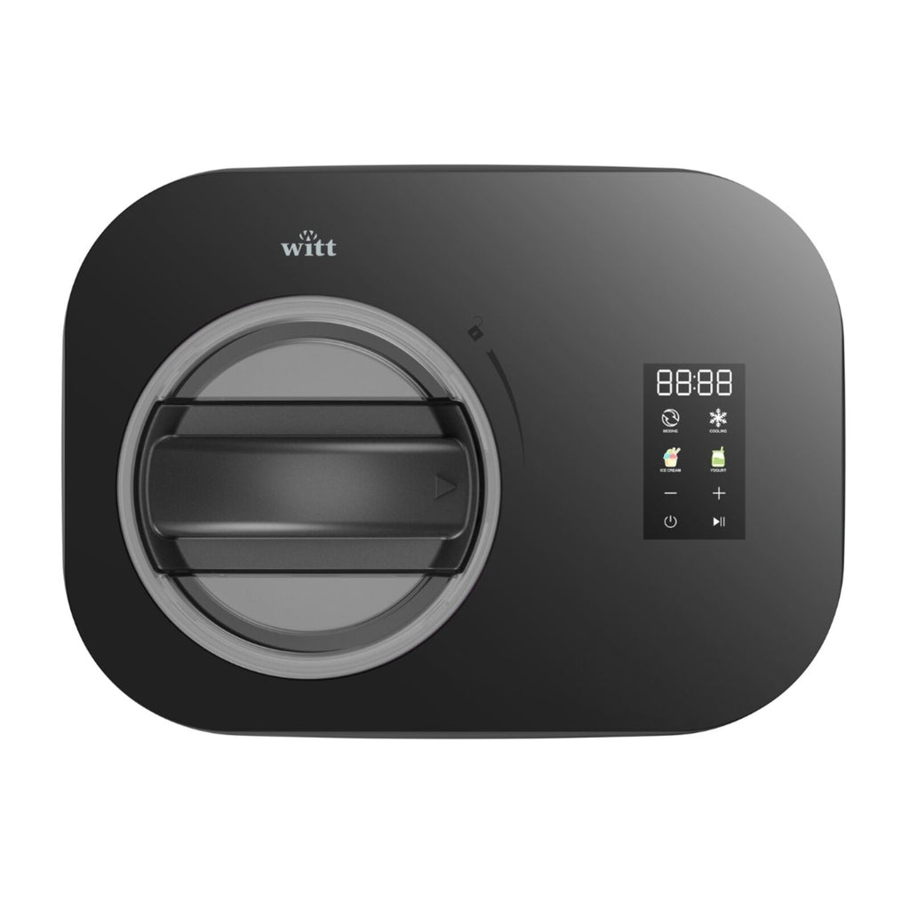 Witt Premium Iskremmaskin 1L. Svart Iskremmaskin Svart