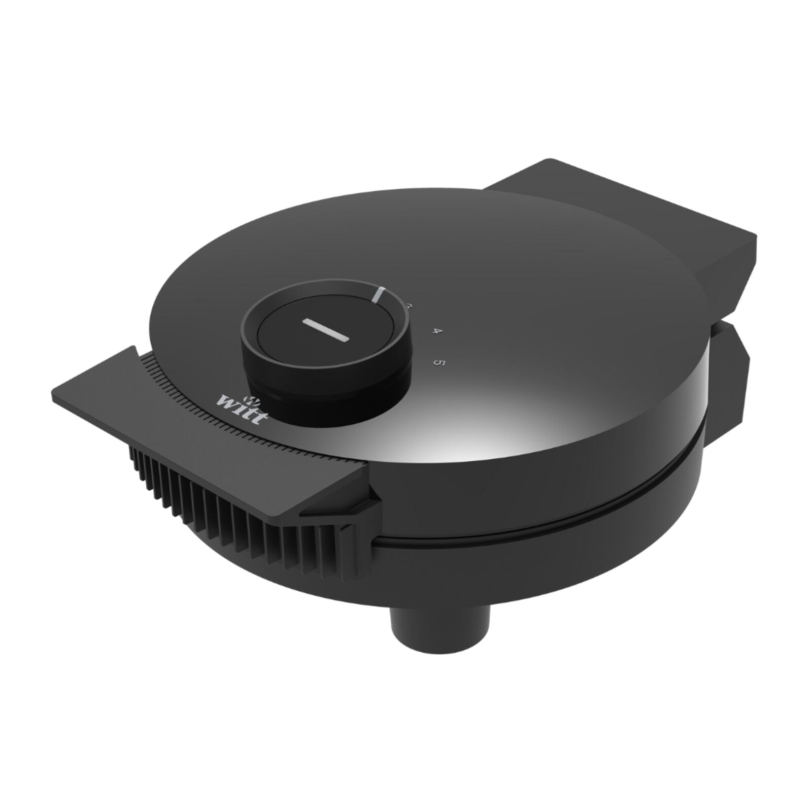 Witt Premium Waffle Maker Single Black Waffle maker Black