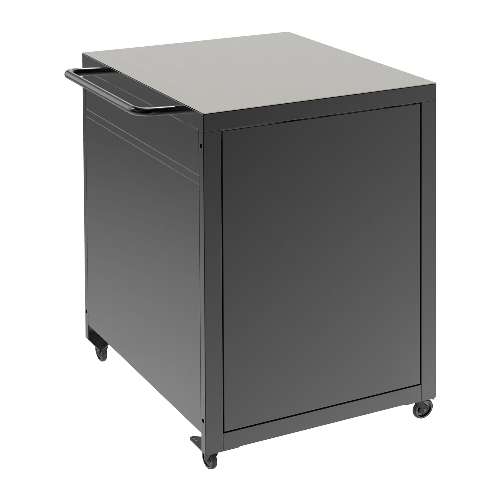 Witt Pizza Trolley Master Pizza-asema Musta/Hopea