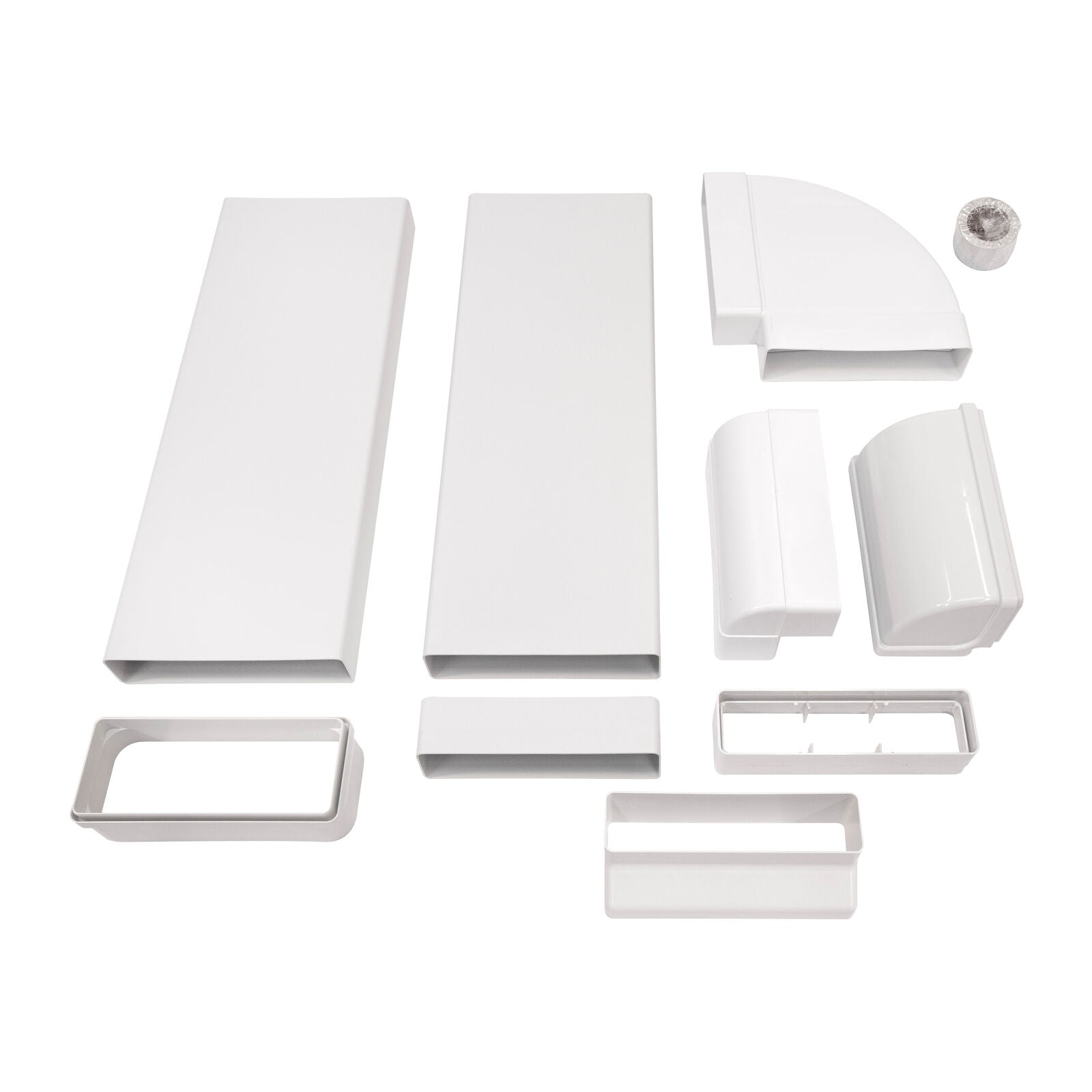 Witt ITKIT5 Set van luchtkanalen, 220x90/55mm Wit