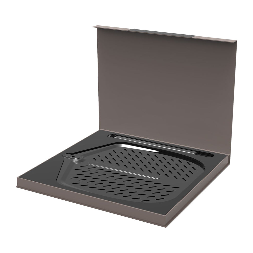 Witt Pizza peel 14in soft grib aluminum Premium box Black