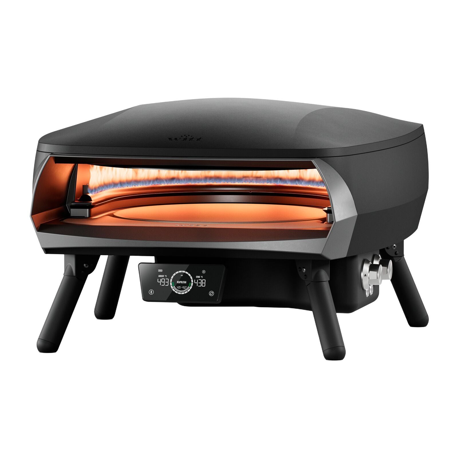 Witt ETNA Rotante Control 16" EU Pizza oven Black