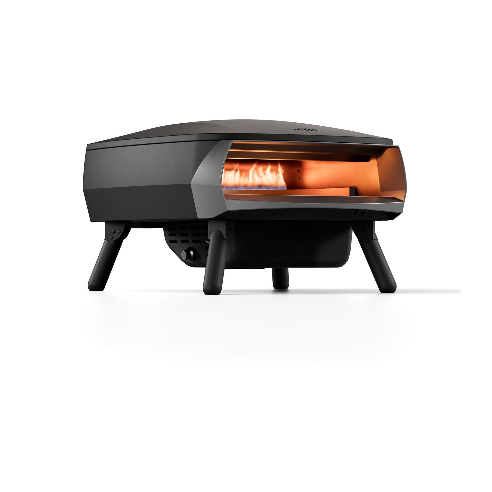 Witt Piccolo Rotante 16" EU Pizzauuni Musta