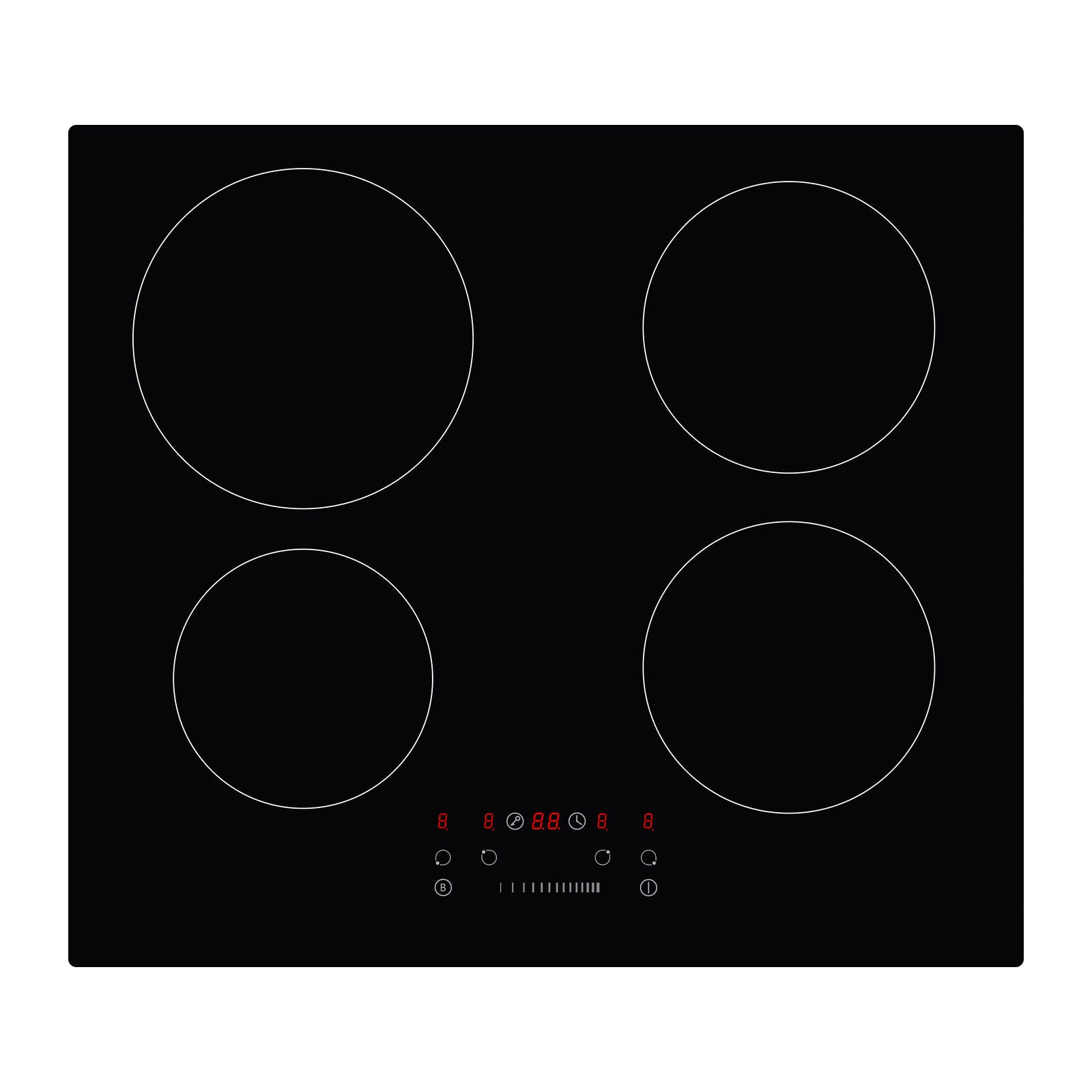 Witt Classic EIP60-2 Inductiekookplaat Zwart