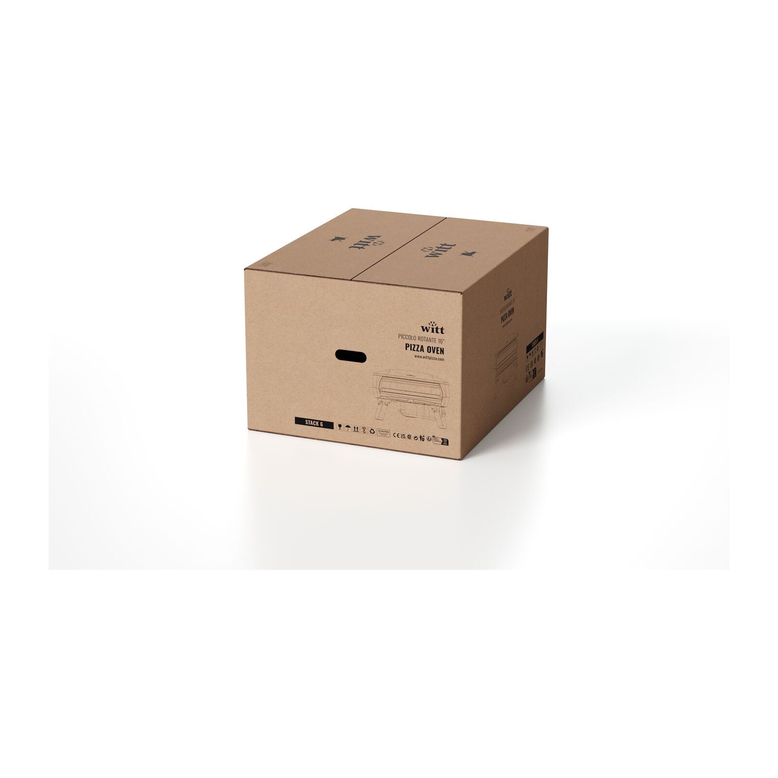 Witt Piccolo Rotante 16in EU Toolbox 3 Pizza oven Black – WittShop