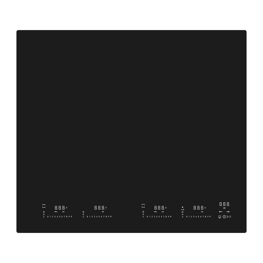 Witt WIMP60EVW Induction hob Matte Black
