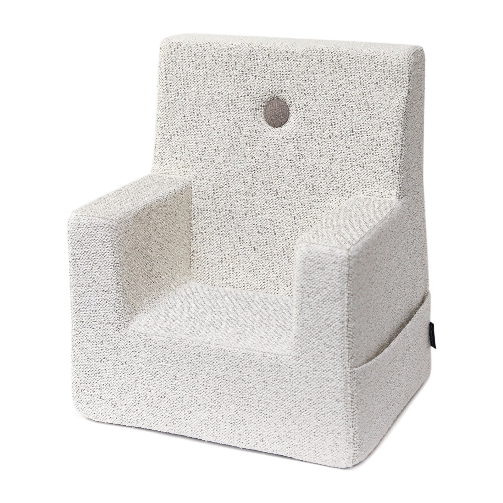 By KlipKlap KK Kids Chair Beige bouclé w. sand