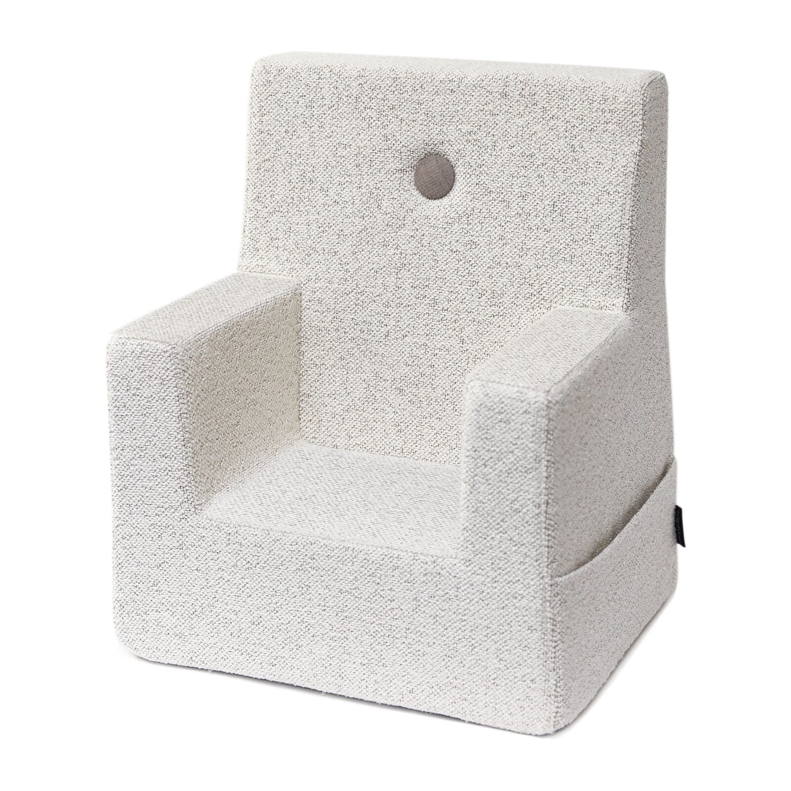 By KlipKlap KK Kids Chair Beige bouclé w. sand