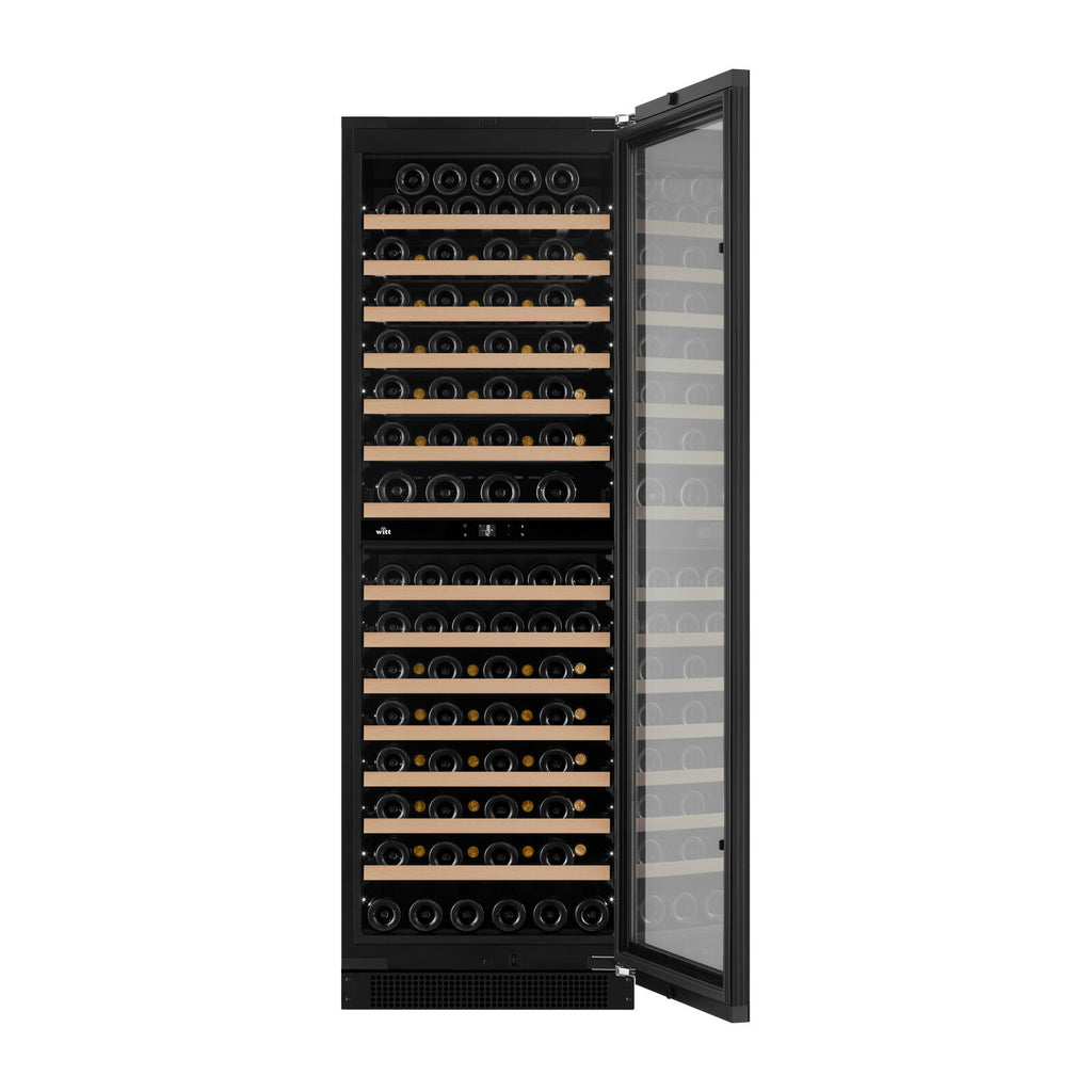 Witt WS60183P-2B120 Frittstående vinskap Svart