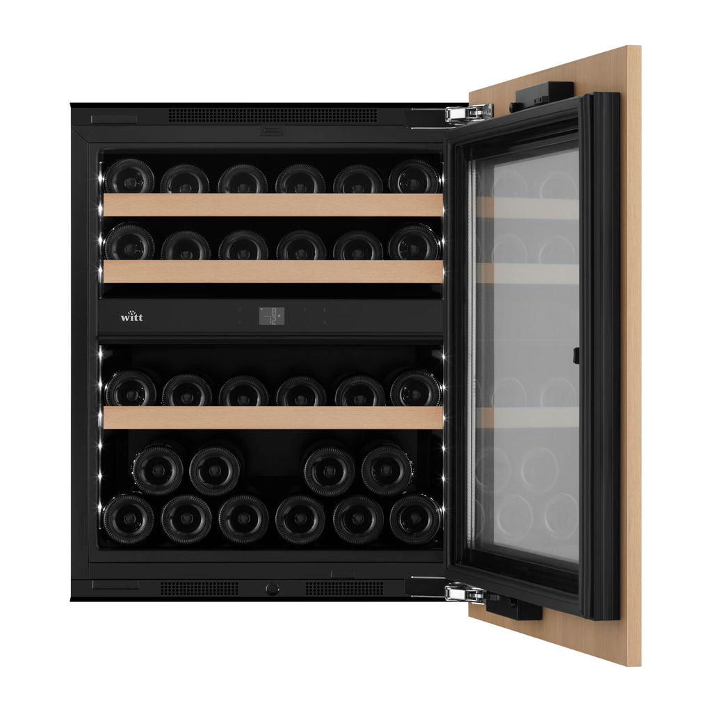 Witt WIU6070P-2P33 Built-in wine Black