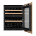 Witt WIU6070P-2P33 Built-in wine Black