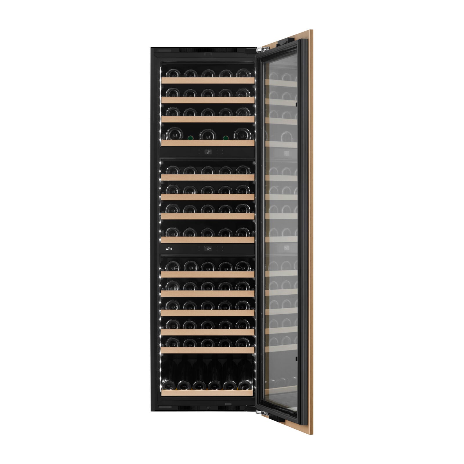 Witt WI60179P-3P95 Integrert vinskap Svart