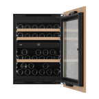 Witt WIU6078P-2P36 Integrert vinskap Svart