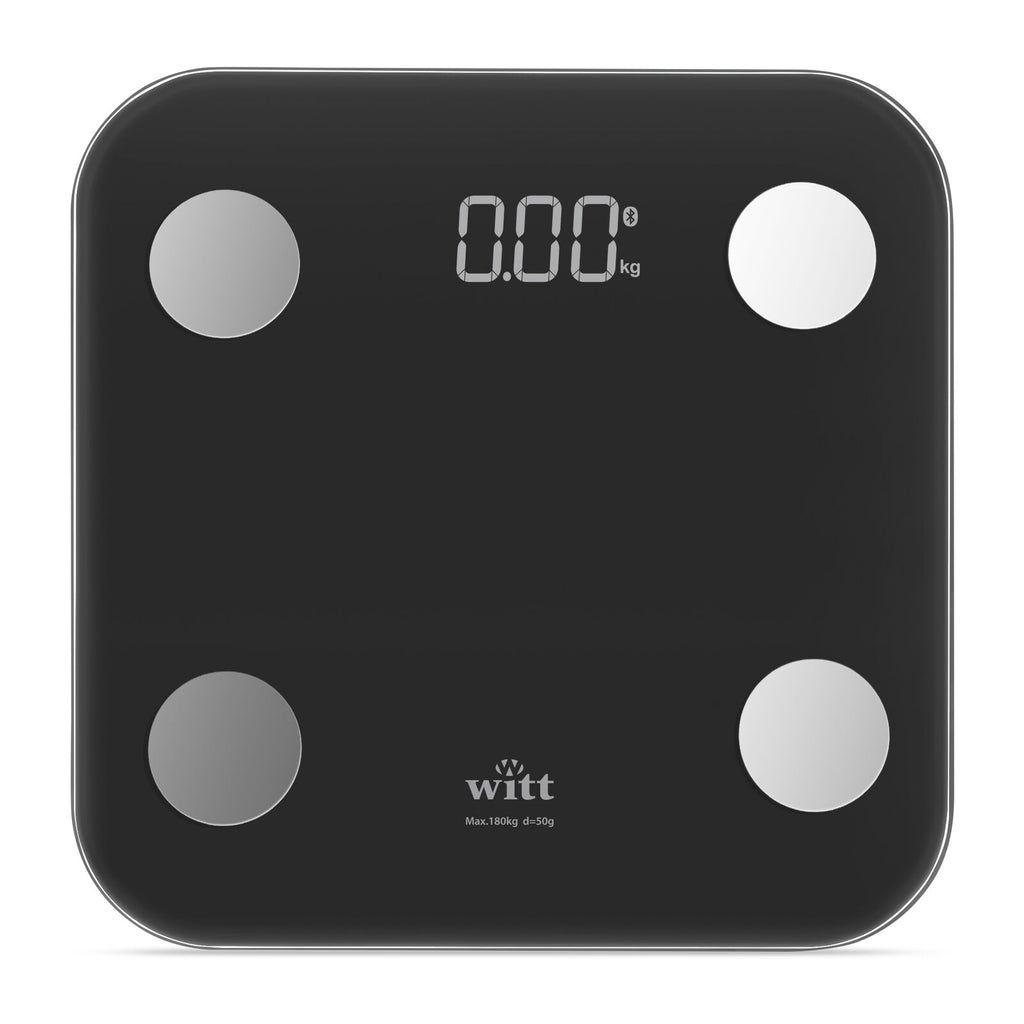 Witt Smart kroppsfett personvekt Svart