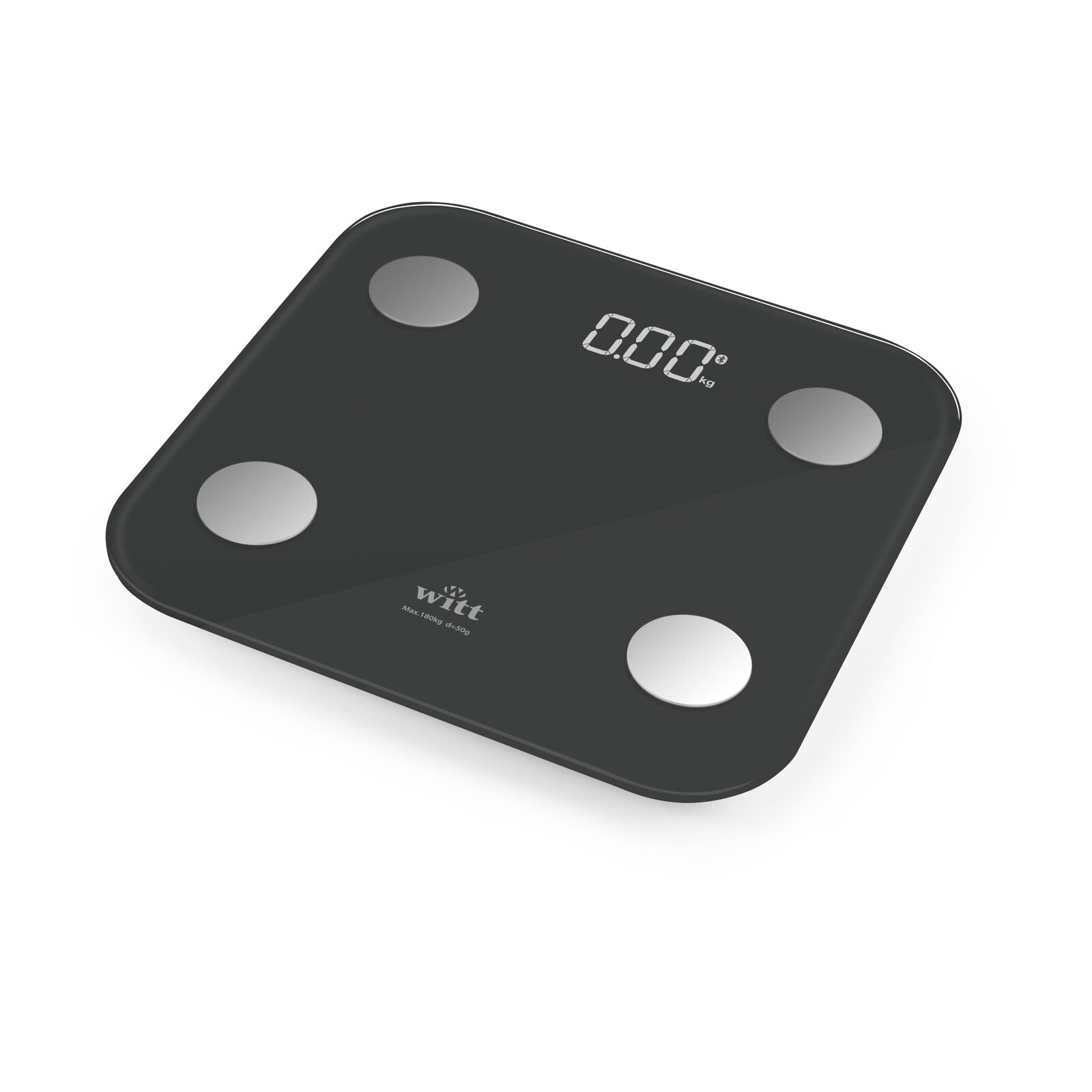 Witt Smart body fat Personal scale Black
