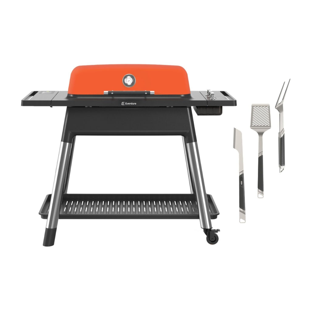 Everdure Furnace Gen III EU Orange Incl. Premium Toolkit Gas BBQ