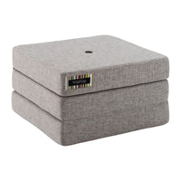by KlipKlap 3 Fold Single Mattress Multi Grey