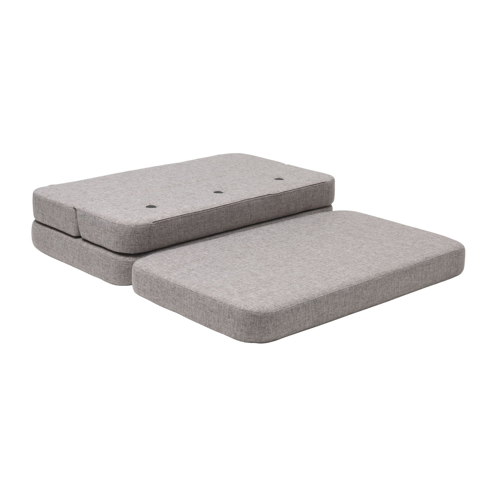 by KlipKlap 3 Fold Sofa 120 cm Multi Grey