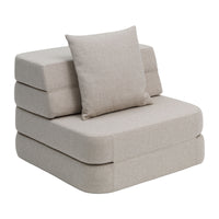 by KlipKlap 3 Fold Sofa Single Beige