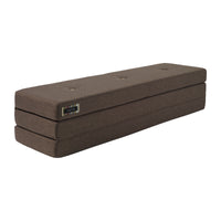 by KlipKlap 3 Fold XL 200 cm Matras Bruin