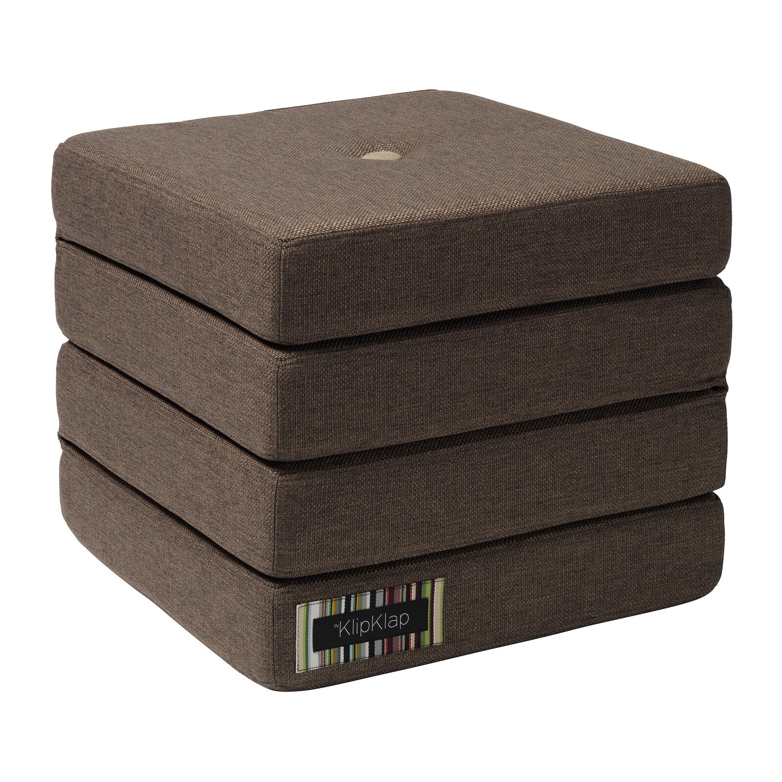 by KlipKlap 4 Fold Mattress Brown