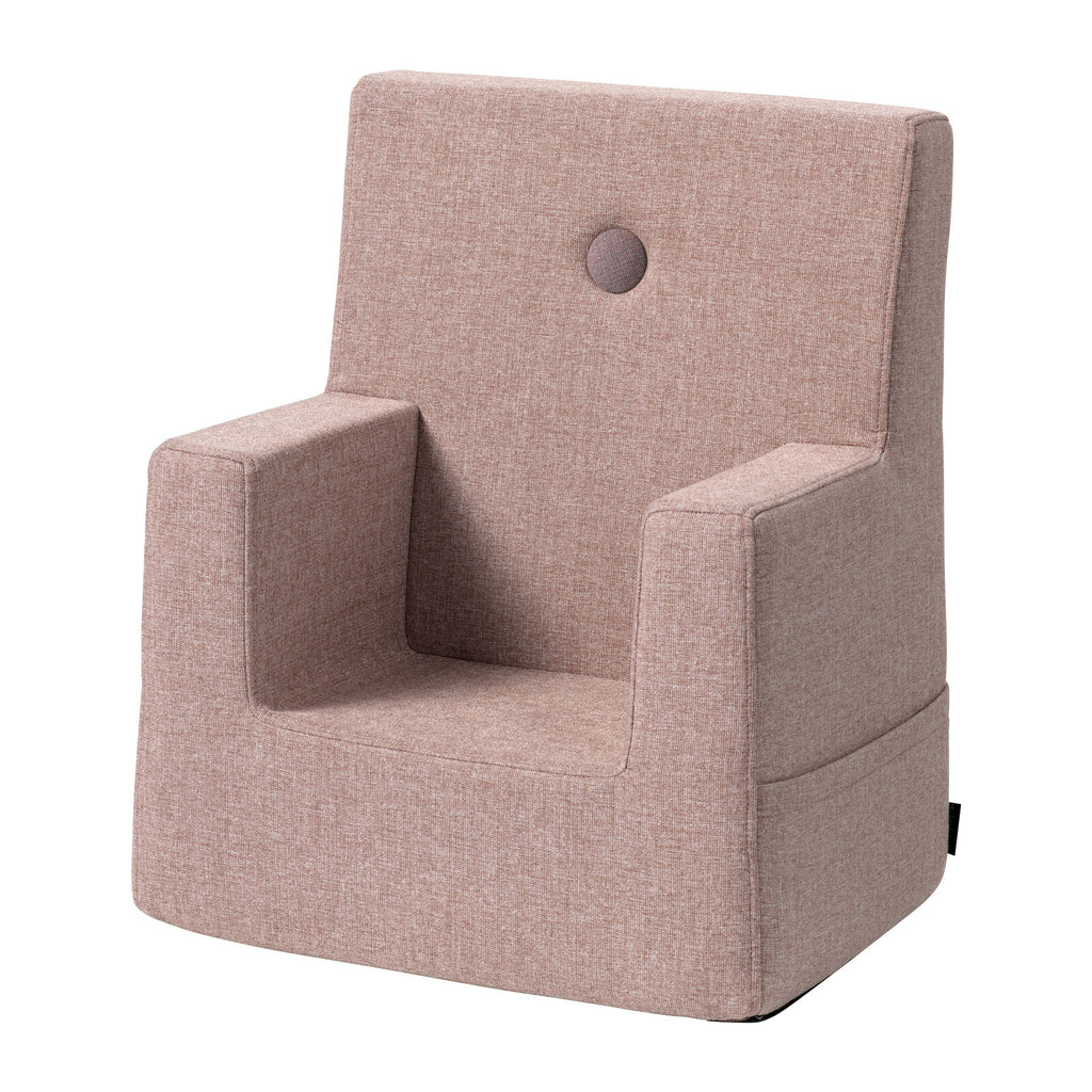 By KlipKlap KK Kids Chair Soft Rose w. Rose