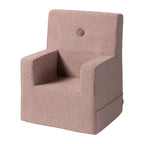 By KlipKlap KK Kids Chair XL Soft Rose w. Rose