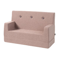 by KlipKlap Kids Sofa Soft Rose